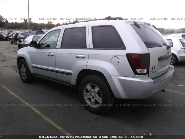 1J8GR48K17C681062 - 2007 JEEP GRAND CHEROKEE LAREDO/COLUMBIA/FREEDOM 银色 照片 3