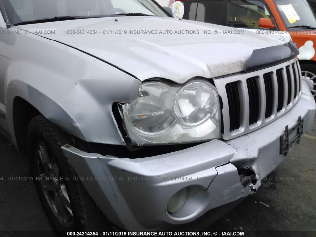 1J8GR48K17C681062 - 2007 JEEP GRAND CHEROKEE LAREDO/COLUMBIA/FREEDOM 银色 照片 6