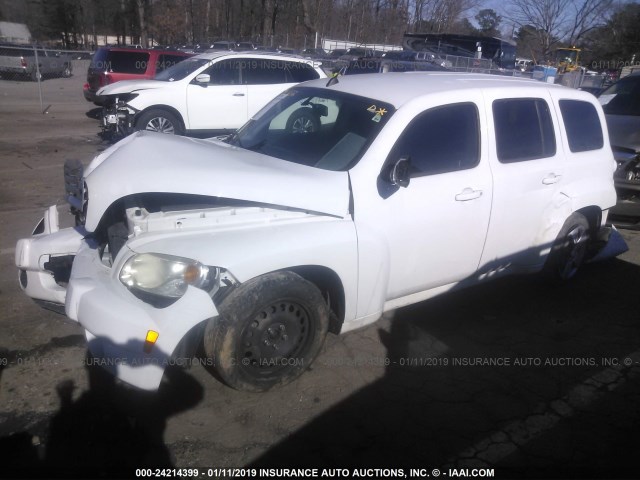 3GNBAAFW5BS649013 - 2011 CHEVROLET HHR LS Blanco foto 2