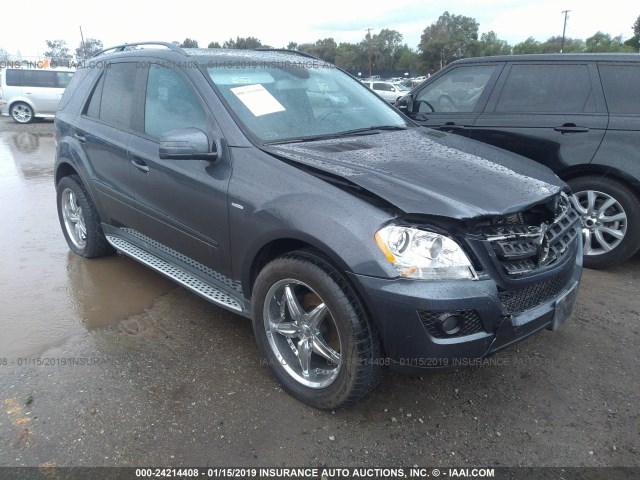 4JGBB2FB6BA660639 - 2011 MERCEDES-BENZ ML 350 BLUETEC BLUE photo 1