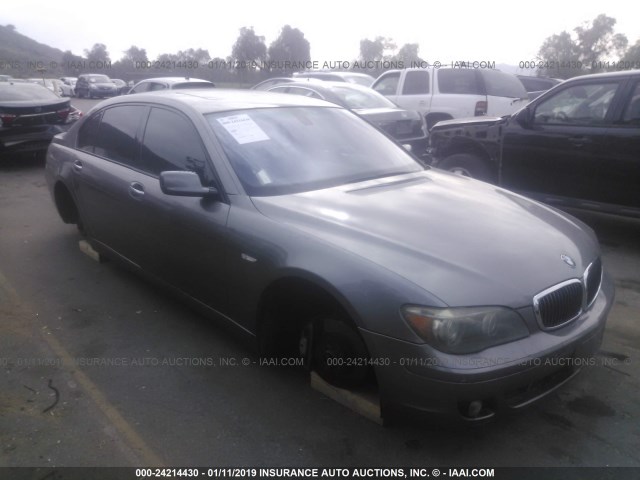 WBAHN83527DT72384 - 2007 BMW 750 GRAY photo 1