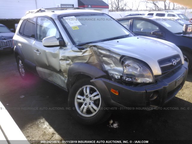 KM8JN72DX8U866755 - 2008 HYUNDAI TUCSON SE/LIMITED GREEN photo 1