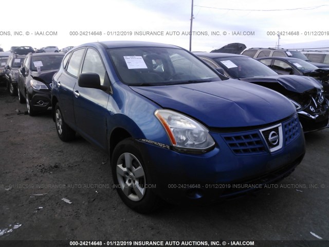 JN8AS5MV8AW123341 - 2010 NISSAN ROGUE S/SL/KROM BLUE photo 1