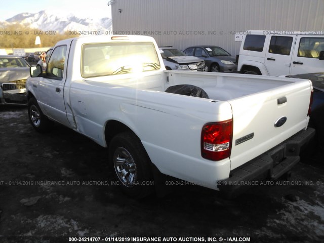 1FTKR1AD9BPA43199 - 2011 FORD RANGER WHITE photo 3