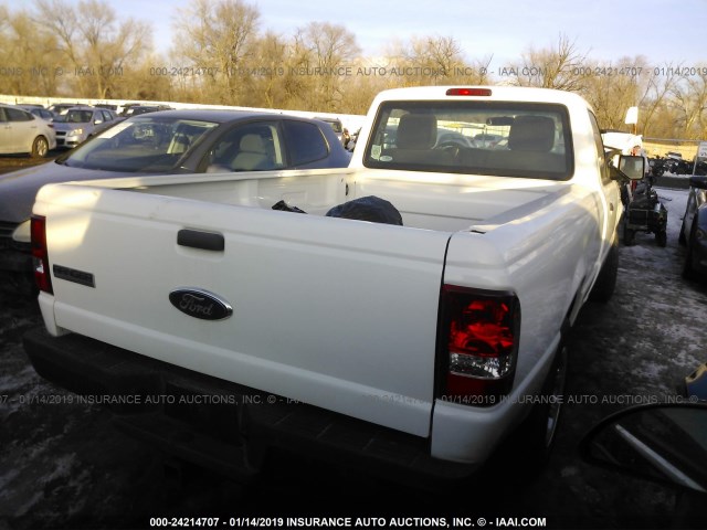 1FTKR1AD9BPA43199 - 2011 FORD RANGER WHITE photo 4