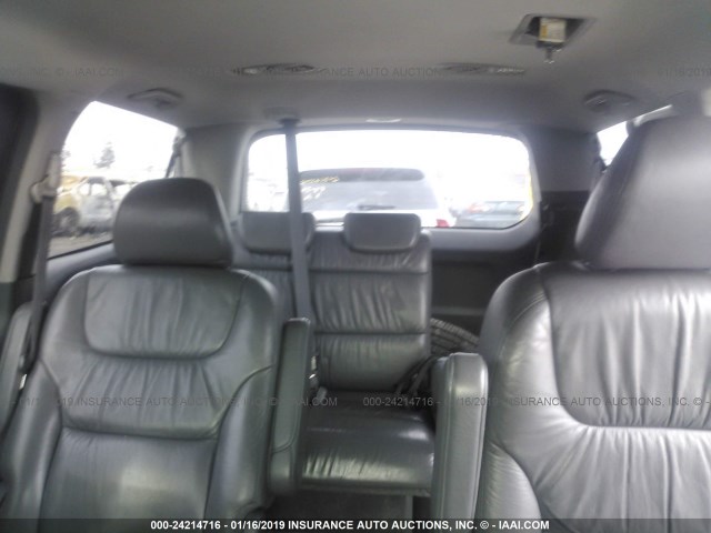 5FNRL38685B053577 - 2005 HONDA ODYSSEY EXL GRAY photo 8