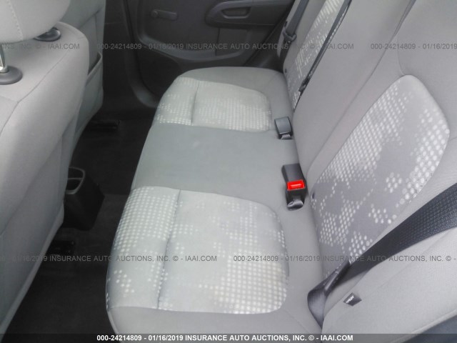 1G1JB5SH5J4116344 - 2018 CHEVROLET SONIC LS WHITE photo 8