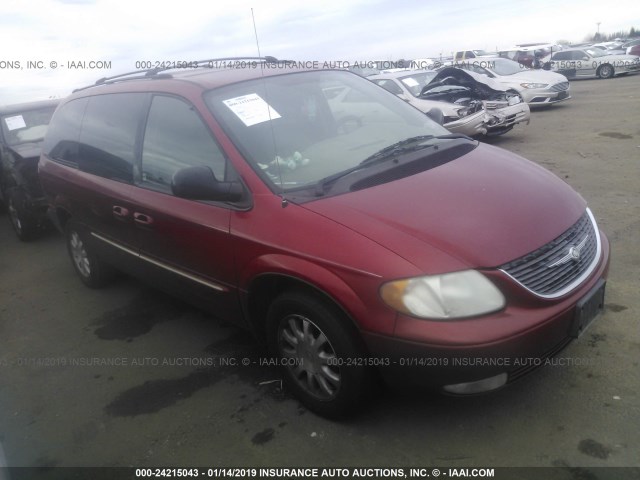 2C4GP54L23R353782 - 2003 CHRYSLER TOWN & COUNTRY LXI RED photo 1