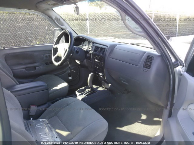 5TEGN92N63Z185592 - 2003 TOYOTA TACOMA DOUBLE CAB PRERUNNER SILVER photo 5