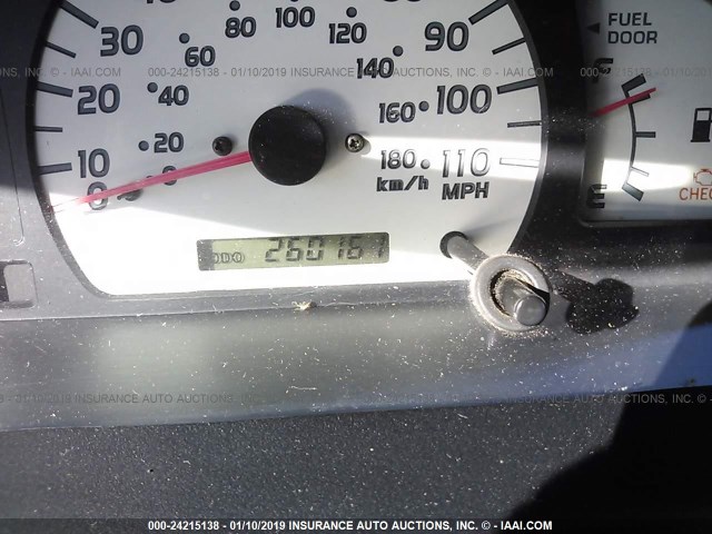 5TEGN92N63Z185592 - 2003 TOYOTA TACOMA DOUBLE CAB PRERUNNER SILVER photo 7