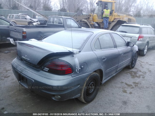 1G2NE52EX5M101614 - 2005 PONTIAC GRAND AM SE GRAY photo 4