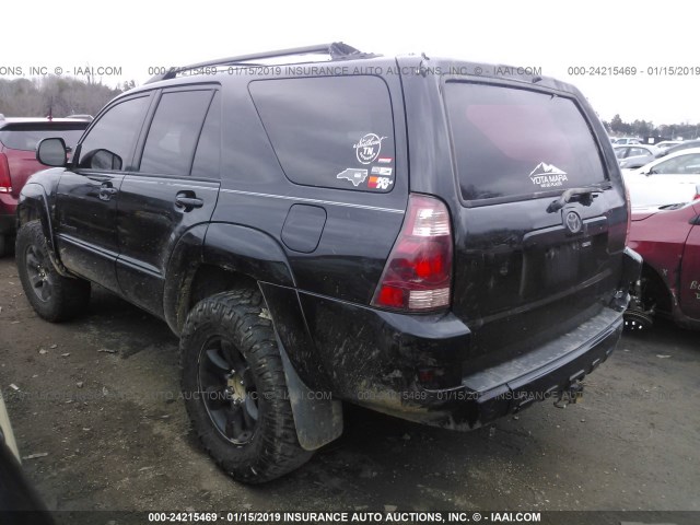 JTEBU14R150060626 - 2005 TOYOTA 4RUNNER SR5/SPORT BLACK photo 3