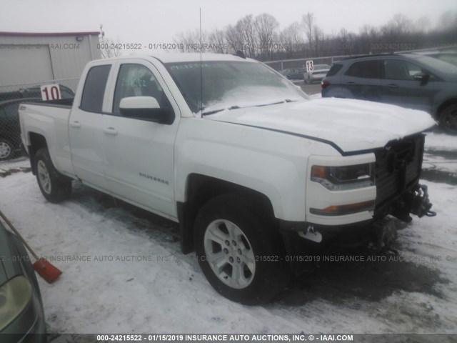 1GCVKREC6JZ143913 - 2018 CHEVROLET SILVERADO K1500 LT WHITE photo 1