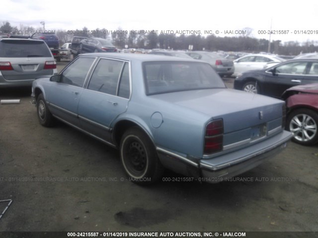 1G3HY54CXKW301632 - 1989 OLDSMOBILE DELTA 88 ROYALE BROUGHAM Light Blue photo 3