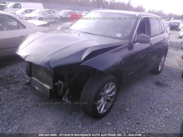5UXKR0C51F0K54507 - 2015 BMW X5 XDRIVE35I BLACK photo 2