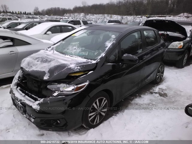 3HGGK5H83JM728508 - 2018 HONDA FIT EX/EXL BLACK photo 2