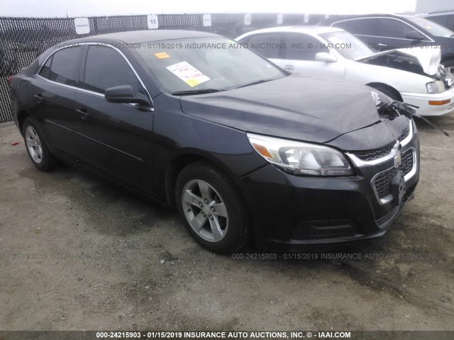 1G11B5SL2FF114986 - 2015 CHEVROLET MALIBU LS BLACK photo 1