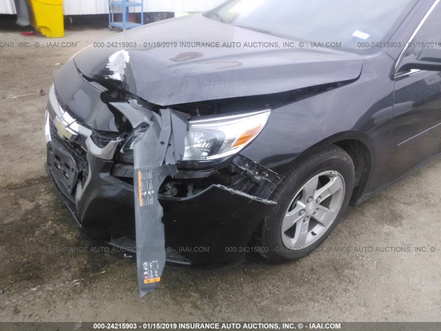 1G11B5SL2FF114986 - 2015 CHEVROLET MALIBU LS BLACK photo 6