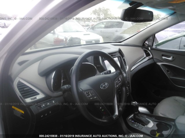 5XYZUDLB3DG106278 - 2013 HYUNDAI SANTA FE SPORT  SILVER photo 5