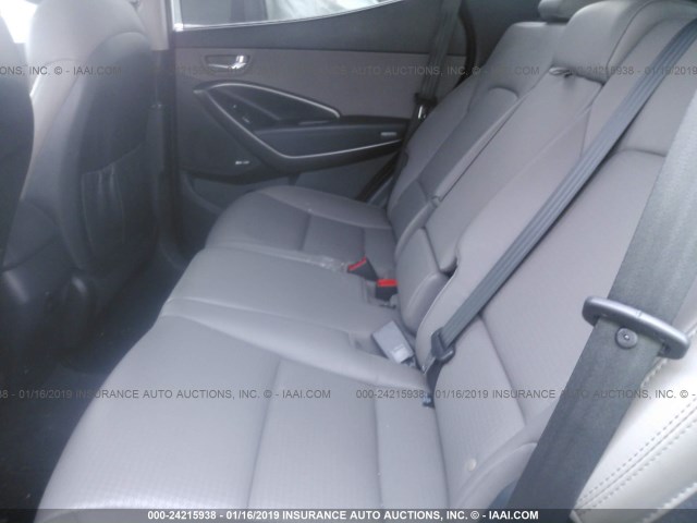 5XYZUDLB3DG106278 - 2013 HYUNDAI SANTA FE SPORT  SILVER photo 8