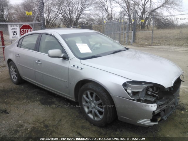 1G4HD57217U120240 - 2007 BUICK LUCERNE CXL SILVER photo 1