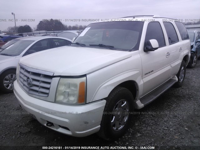 1GYEK63N22R181895 - 2002 CADILLAC ESCALADE LUXURY WHITE photo 2