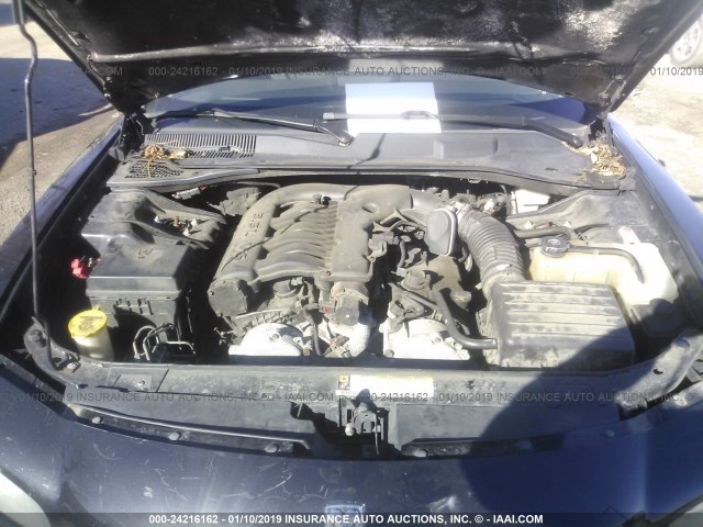 2B3KA33V99H533019 - 2009 DODGE CHARGER SXT BLACK photo 10