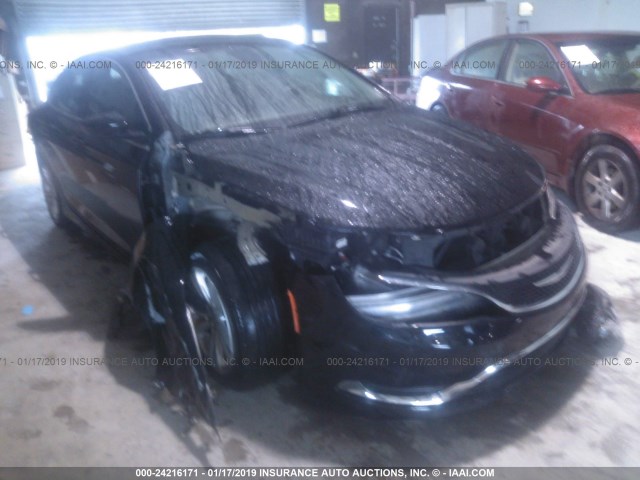 1C3CCCAB7GN168189 - 2016 CHRYSLER 200 LIMITED BLACK photo 1