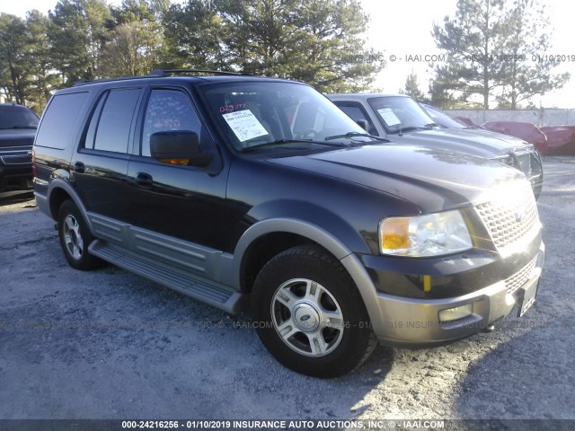 1FMFU18L83LB73797 - 2003 FORD EXPEDITION EDDIE BAUER BLACK photo 1