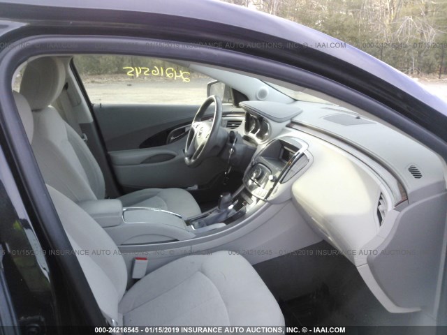 1G4GA5EC2BF226080 - 2011 BUICK LACROSSE CX BLACK photo 5