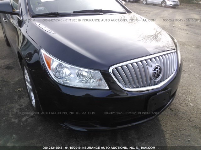 1G4GA5EC2BF226080 - 2011 BUICK LACROSSE CX BLACK photo 6