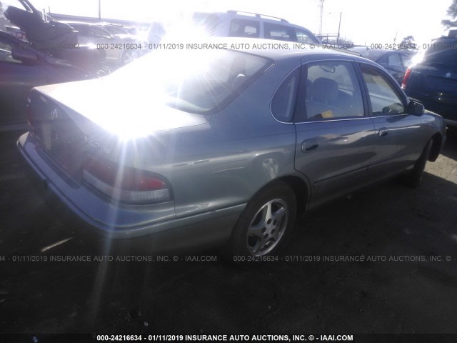 4T1BF12B6VU162741 - 1997 TOYOTA AVALON XL/XLS BLUE photo 4