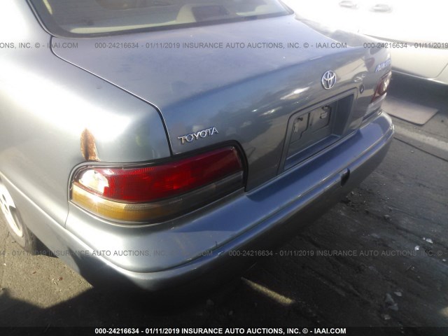 4T1BF12B6VU162741 - 1997 TOYOTA AVALON XL/XLS BLUE photo 6