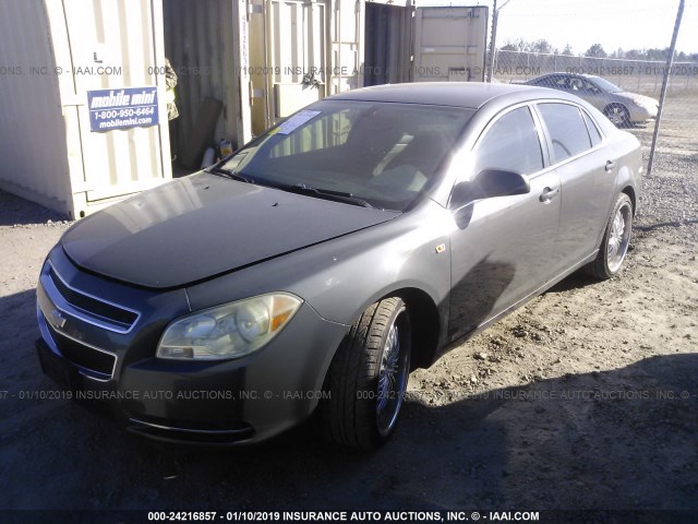 1G1ZG57B08F186387 - 2008 CHEVROLET MALIBU LS 灰色 照片 2