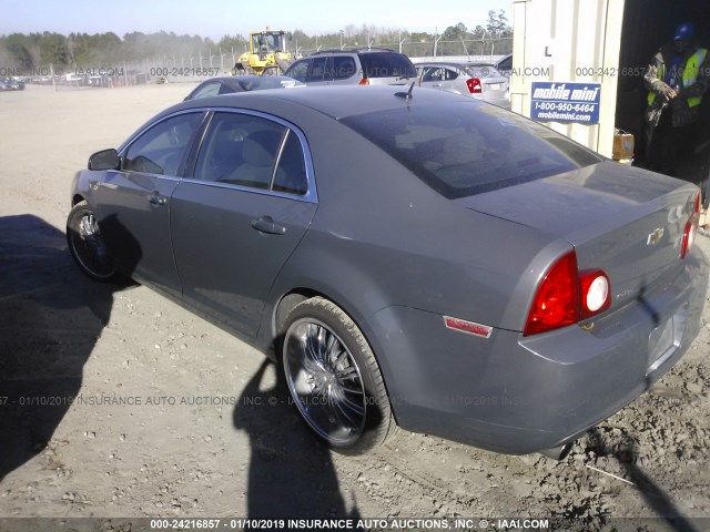 1G1ZG57B08F186387 - 2008 CHEVROLET MALIBU LS 灰色 照片 3