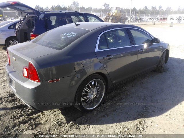 1G1ZG57B08F186387 - 2008 CHEVROLET MALIBU LS 灰色 照片 4