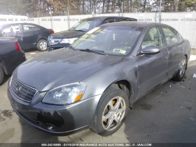 1N4AL11DX5C396839 - 2005 NISSAN ALTIMA S/SL GRAY photo 2