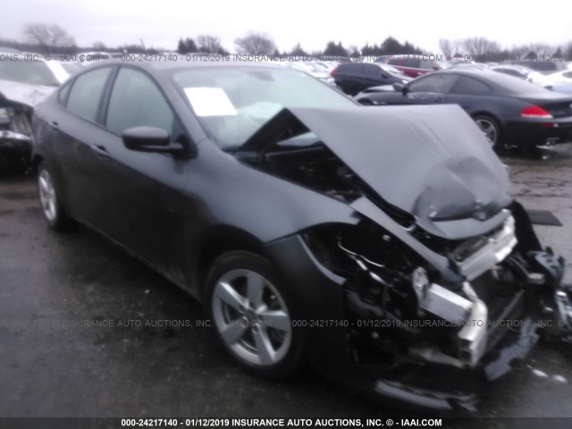 1C3CDFBB3GD667543 - 2016 DODGE DART SXT BLACK photo 1