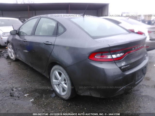 1C3CDFBB3GD667543 - 2016 DODGE DART SXT BLACK photo 3