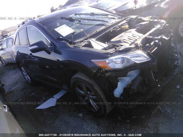 5J8TB4H59DL020056 - 2013 ACURA RDX TECHNOLOGY GRAY photo 1