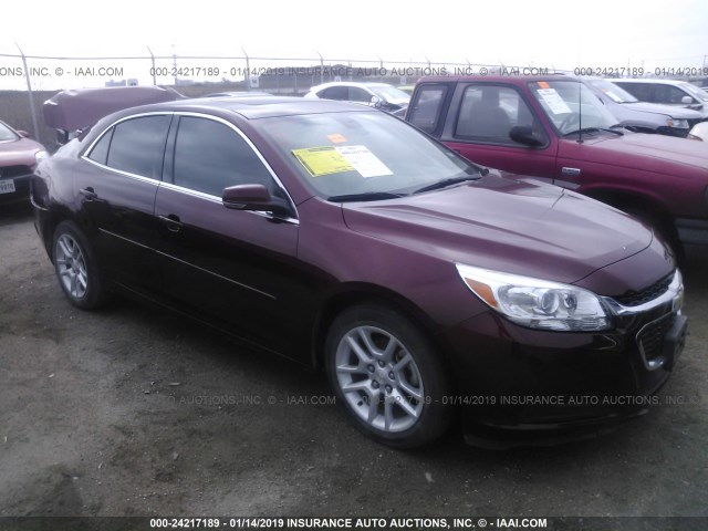 1G11C5SL4FF310117 - 2015 CHEVROLET MALIBU 1LT MAROON photo 1