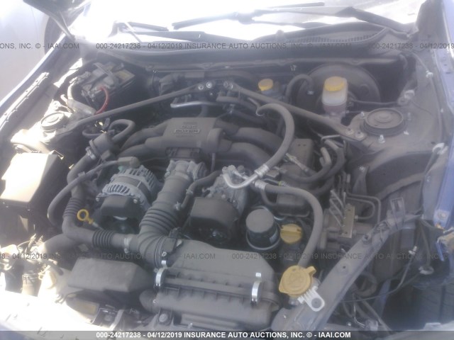 JF1ZNAA19D1735006 - 2013 TOYOTA SCION FR-S BLUE photo 10