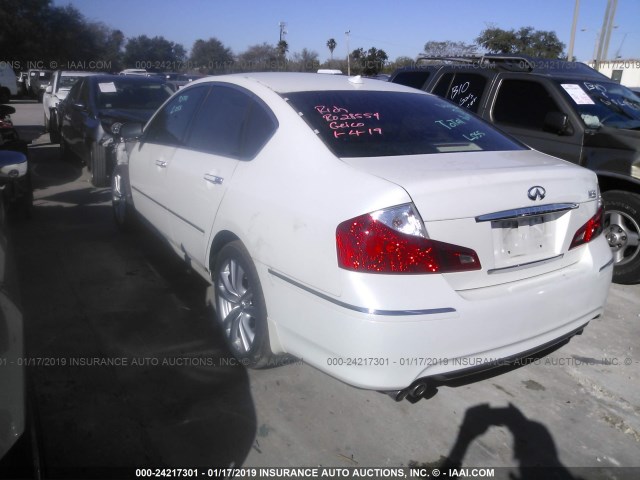 JNKAY01EX8M606318 - 2008 INFINITI M35 SPORT WHITE photo 3