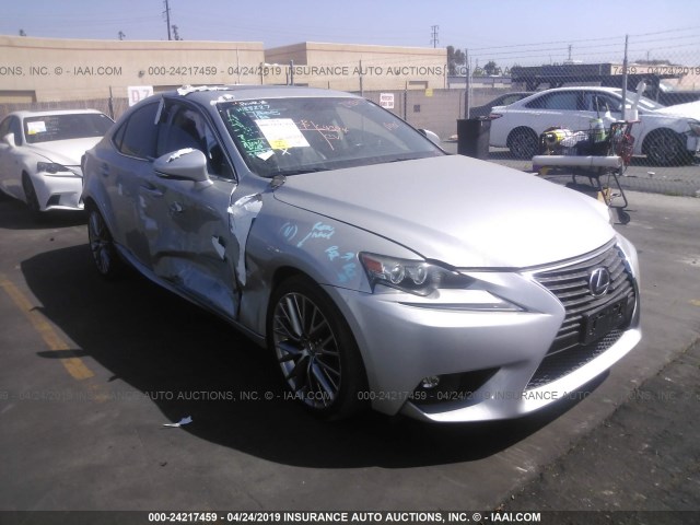 JTHBF1D22F5053799 - 2015 LEXUS IS 250 SILVER photo 1