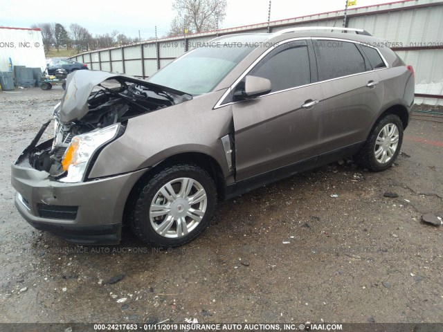 3GYFNAEY4BS644137 - 2011 CADILLAC SRX LUXURY COLLECTION TAN photo 2