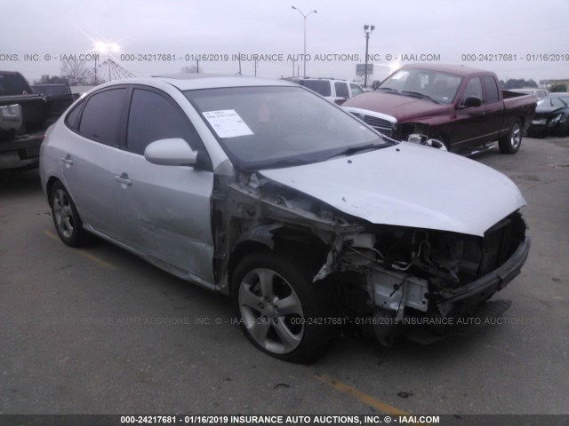 KMHDU46D19U654854 - 2009 HYUNDAI ELANTRA GLS/SE SILVER photo 1