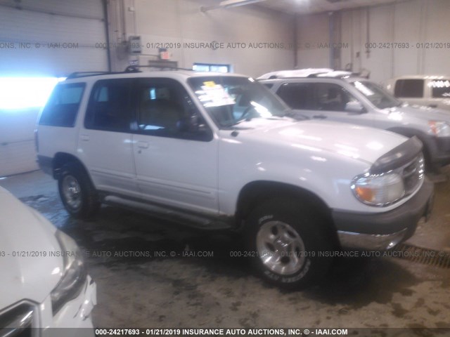 1FMZU73X1YZB39697 - 2000 FORD EXPLORER XLT WHITE photo 1