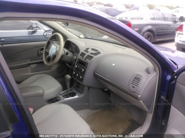 1G1ZS58F47F146604 - 2007 CHEVROLET MALIBU LS BLUE photo 5