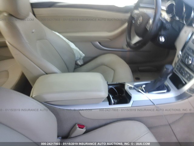 1G6DM1E39C0107733 - 2012 CADILLAC CTS PERFORMANCE COLLECTION Красный фото 5