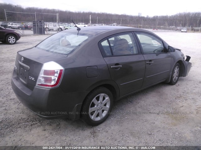 3N1AB61E47L713589 - 2007 NISSAN SENTRA 2.0/2.0S/2.0SL GRAY photo 4